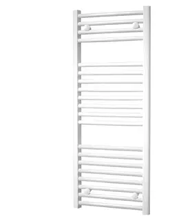 Radiátory do kúpeľne Mereo Vykurovací rebrík, rovný, 450x1690 mm, biely MT03