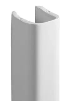 Kúpeľňové batérie KERASAN - WALDORF univerzálny keramický stĺp k umývadlam 60,80 cm, biela 417001