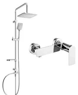 Kúpeľňové batérie MEXEN/S - Alexa SET sprchová batéria s príslušenstvom Alexa, chróm 71240262-00