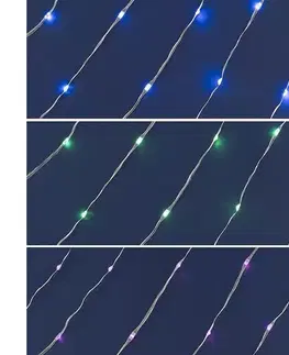 Svietidlá  LED RGB stmievateľný svetelný reťaz 100× LED, 29 funkcií, dĺžka 10,4 m 5004237