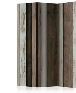 Paravány Paraván Wooden Fan Dekorhome