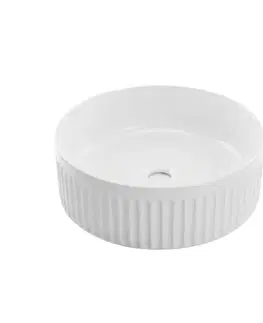 Umývadlá INVENA - Umývadlo na dosku GLAMOUR TREND 36cm biela CE-63-001-C
