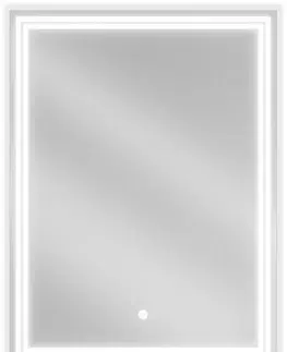 Kúpeľňové zrkadlá MEXEN - Taco zrkadlo s osvetlením 60 x 80, LED 6000K, 9805-060-080-611-00