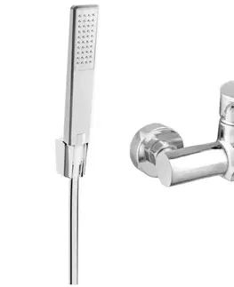 Kúpeľňové batérie MEXEN/S - Pecos R72 vaňová batéria so sprchovou súpravou, chróm 7273R72-00