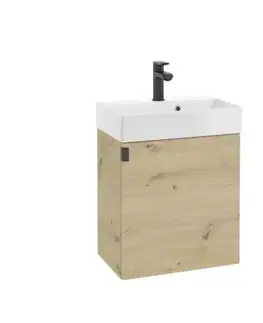 Skrinky pod umývadlo Kúpeľňová skrinka pod umývadlo Faro 50 cm dub artisan