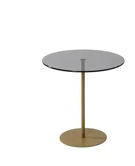 Konferenčné stolíky Príručný stolík / Odkladací stolík Chill-Out - Gold, Dark Grey