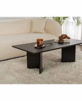 Konferenčné stolíky Konferenčný stolík Sabin Wood Black
