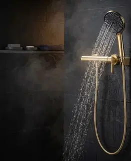 Kúpeľňové batérie REA - Sprchová batéria Arcos Brush Gold REA-B6980