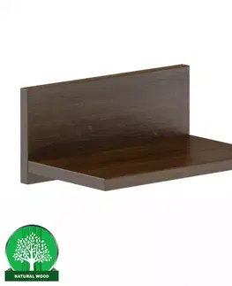 Borovicový nábytok Polička borovica PK150-40x18x25 orech