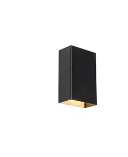 Nástenné osvetlenie Moderná nástenná lampa čierna - Otan S