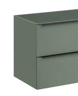 Skrinky do kúpeľne ArtCom Skrinka pod umývadlo SOMBRA GREEN 82-80-46-2S | 80 cm