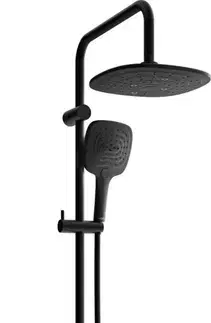 Sprchy a sprchové panely MEXEN/S - X17 čierna sprchový stĺp 798171791-70
