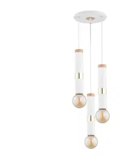 Svietidlá  Luster na lanku DEKOR 3xE27/60W/230V 62219