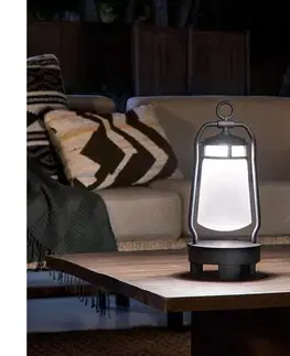 Záhradné lampy Elstead KL-LYNDON-BT-B-BK - LED Vonkajšia lampa s reproduktorom LED/3W/230V IP44 KL-LYNDON-BT-B-BK