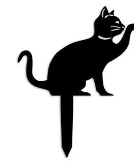 Bytové doplnky a dekorácie Záhradná dekorácia Cat 03