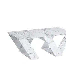 Konferenčné stolíky Konferenčný stolík Pipra - Carrara Marble
