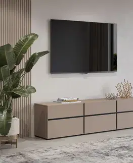 TV stolíky BRENDON 41 TV stolík, congo / čierna 