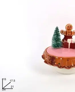 Vianočné dekorácie MAKRO - Hrnček vianočný 15cm