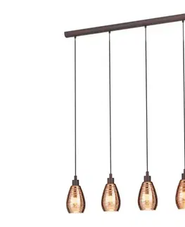 Svietidlá Eglo 39507 - Luster na lanku SIRACUSA 4xE27/60W/230V 39507