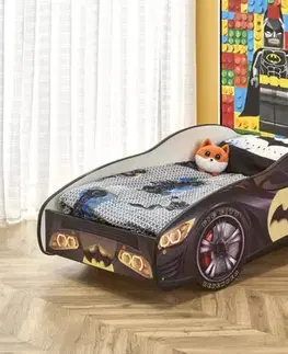 Detské izby Detská posteľ BATCAR Halmar