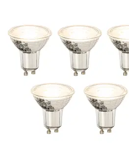 LED osvetlenie Sada 5 stmievateľných LED žiaroviek GU10 8W 650lm 2700K
