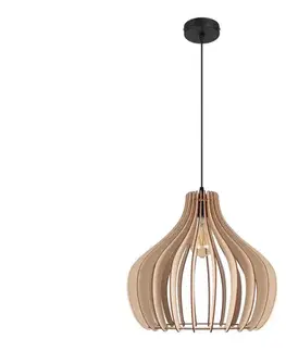 Svietidlá  Luster na lanku WILL 1xE27/60W/230V čierna 0012