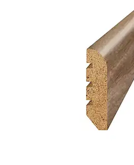 Soklové lišty Lišta NEMO FLOOR Orech katrovaný 45-3