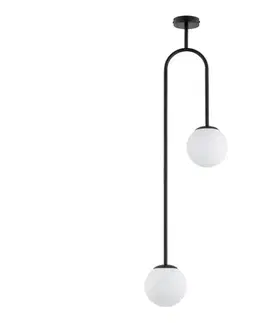 Svietidlá  Luster na tyči VECTOR 2xE14/10W/230V čierna 62448