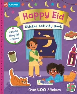 Nalepovačky, vystrihovačky, skladačky Happy Eid Sticker Activity Book - Campbell Books
