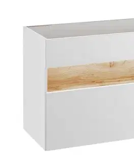 Kúpeľňový nábytok COMAD - Skrinka pod umývadlo 120cm 1 zásuvka BAHAMA WHITE 5907611648407