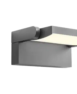Svietidlá Redo 90584 -LED Vonkajšie nástenné svietidlo FLIP LED/20W/230V 3000K IP54 antracit 90584