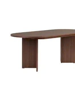 Jedálenské stoly MIKE rozkladací jedálenský stôl, orech Milano