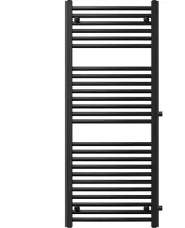 Radiátory do kúpeľne MEXEN - Ares vykurovací rebrík/radiátor 1200 x 500 mm, 531 W, čierna W102-1200-500-00-70-S