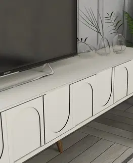 Konferenčné stolíky Televízny stolík Lyon Cream