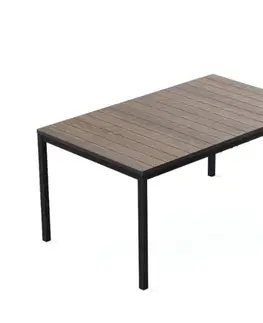 Záhradné stoly KETER Záhradný stôl DEPORTO | 200 cm walnut / grafit