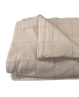 Prehozy na posteľ Prikrývka na posteľ Juni 170x220 svetloružová Merkury Home