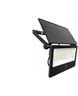 Svietidlá  LED solárny reflektor so senzorom NCS G2 LED/30W/3,7V 3000/4000/6500K IP54 5200 mAh 004966