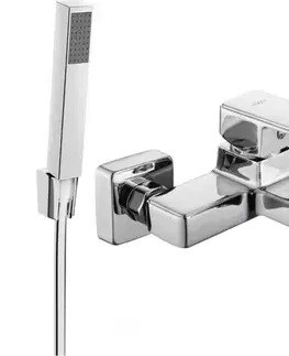 Kúpeľňové batérie MEXEN/S - Cetus R77 SET vaňová batéria so sprchou, chróm 74433R77-00