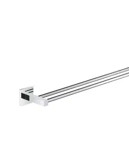 Svietidlá GROHE 41104000 - Dvojaramenný držiak na uteráky START CUBE 654 mm lesklý chróm 41104000