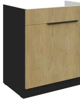 Kuchynské skrinky stojace Kuchynská skrinka Cremona Bl 80zl 1s Bb