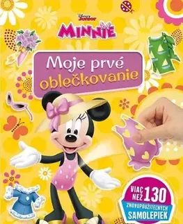 Nalepovačky, vystrihovačky, skladačky Moje 1. oblečkovanie: Minnie