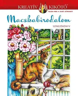 Maľovanky pre dospelých Macskabirodalom - Színezőkönyv - Teresa Goodridge