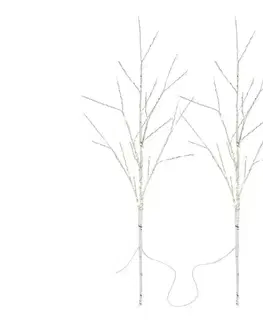 Vianočné dekorácie  Vonkajšia vianočná LED dekorácia, 100xLED/3xAA, teplá biela, IP44 DCTW26