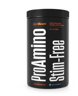 Komplexné aminokyseliny GymBeam ProAMINO stim-free modrá malina