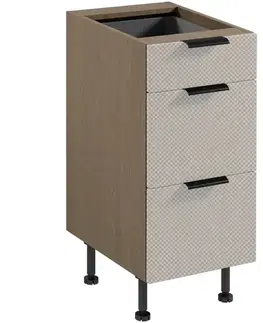 Kuchynské skrinky Korpus Luxeo K04-D40S3-AX baltic storm