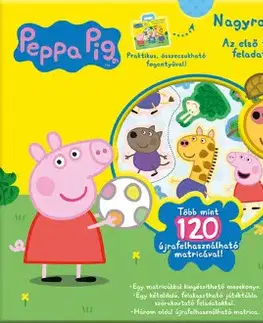 Nalepovačky, vystrihovačky, skladačky Peppa malac: Nagyra nőtt problémák