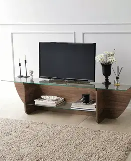 TV stolíky TV stolík Lily TV - Walnut