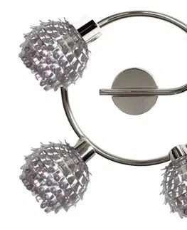 Stropná svetla Stropné svietidlo Raven špirálové 4X40W G9 chróm