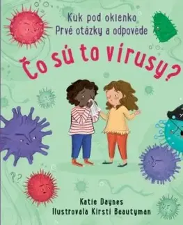 Leporelá, krabičky, puzzle knihy Čo sú to vírusy? Kuk pod okienko - Kolektív autorov