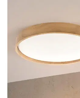 Svietidlá BRILAGI - LED stropné svietidlo MANAROLA PLAIN LED/36W/230V 3000K pr. 48 cm dub 8590828037767